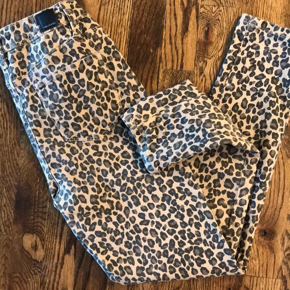 YMI Jeans Leopard Cheetah Print Skinny Jeans - Picture 1 of 11